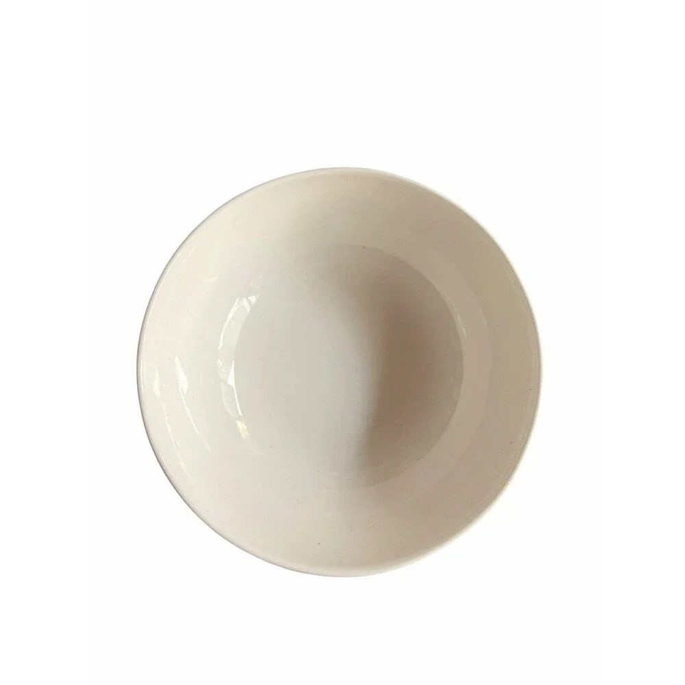 New Richard Brendon White Cereal Bowl